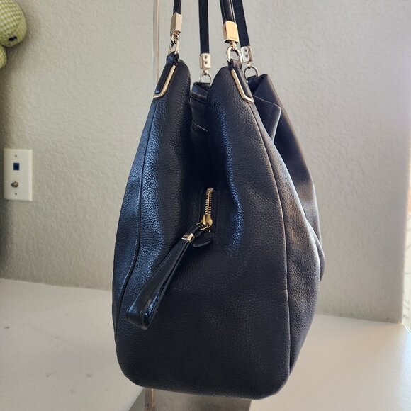 Euc Coach Phoebe Black Leather Shoulder Bag - Picture 5 of 14